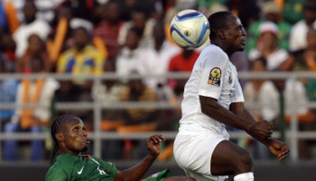 La Zambie et la RD Congo ont partagé les points dimanche à Ebebiyin. © Photo AP