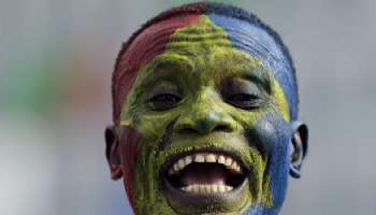 Un fan lors d’un match de la CAN 2015 en Guinée équatoriale. © Photo AP