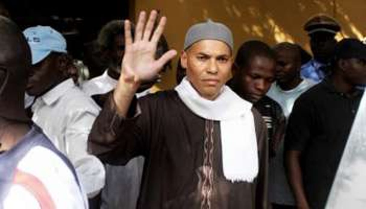 Karim Wade arrêté à son domicile, le 15 avril 2013. © AFP