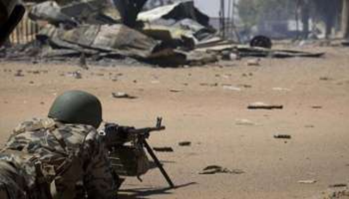 Un soldat malien le 22 février 2013 à Gao. © Joel Saget/AFP