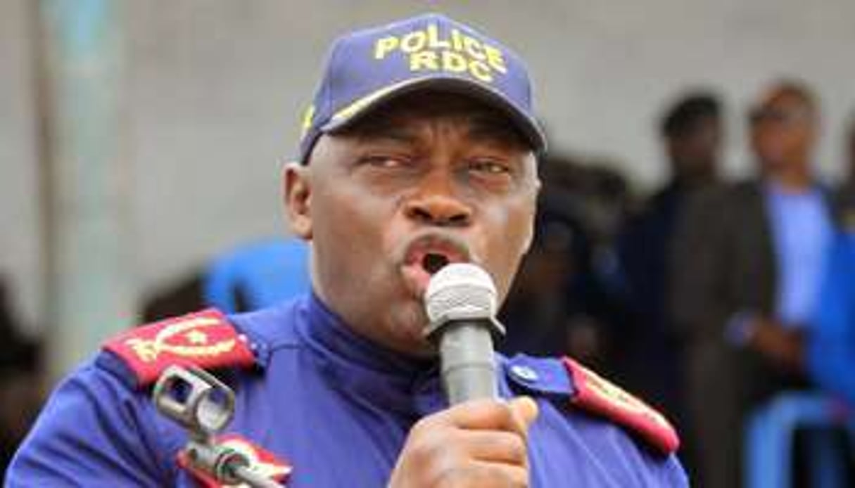 Le général Kanyama, patron de la police à Kinshasa. © John Bompengo/Monusco