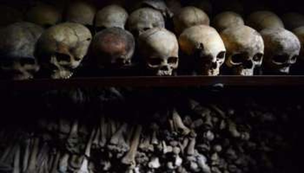 Mémorial du génocide, à Nyamata, au Rwanda. © AFP/Simon Maina