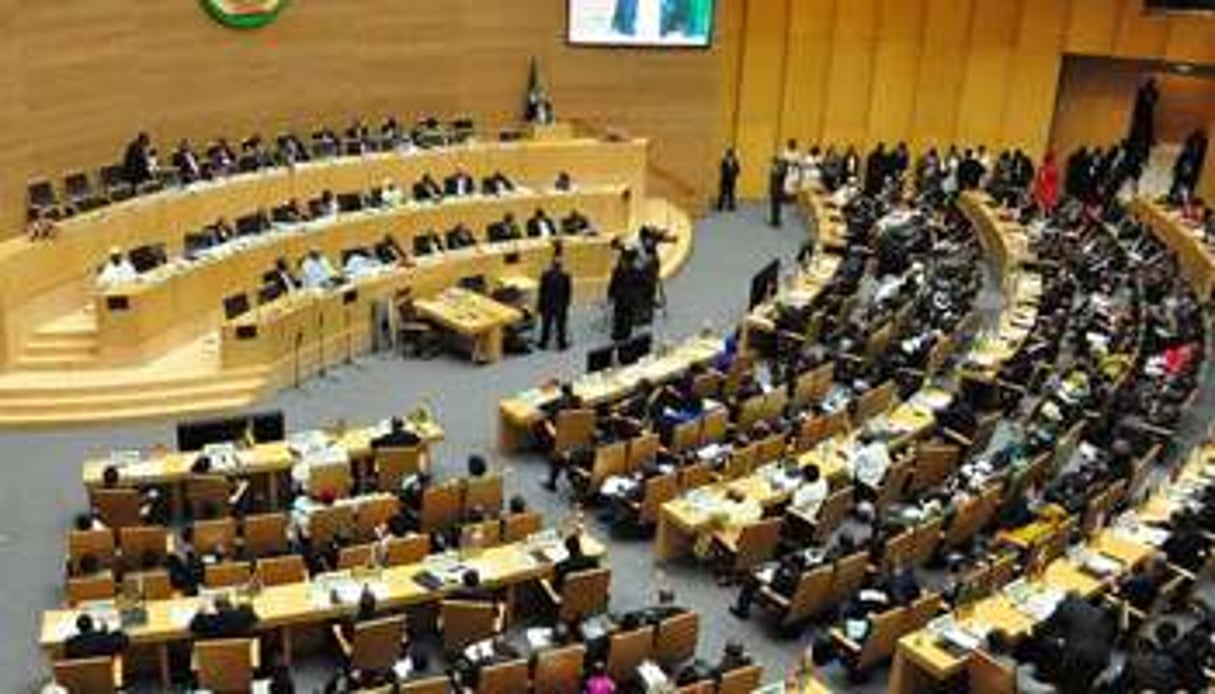 Le siège de l’Union africaine, à Addis-Abeba. © AFP