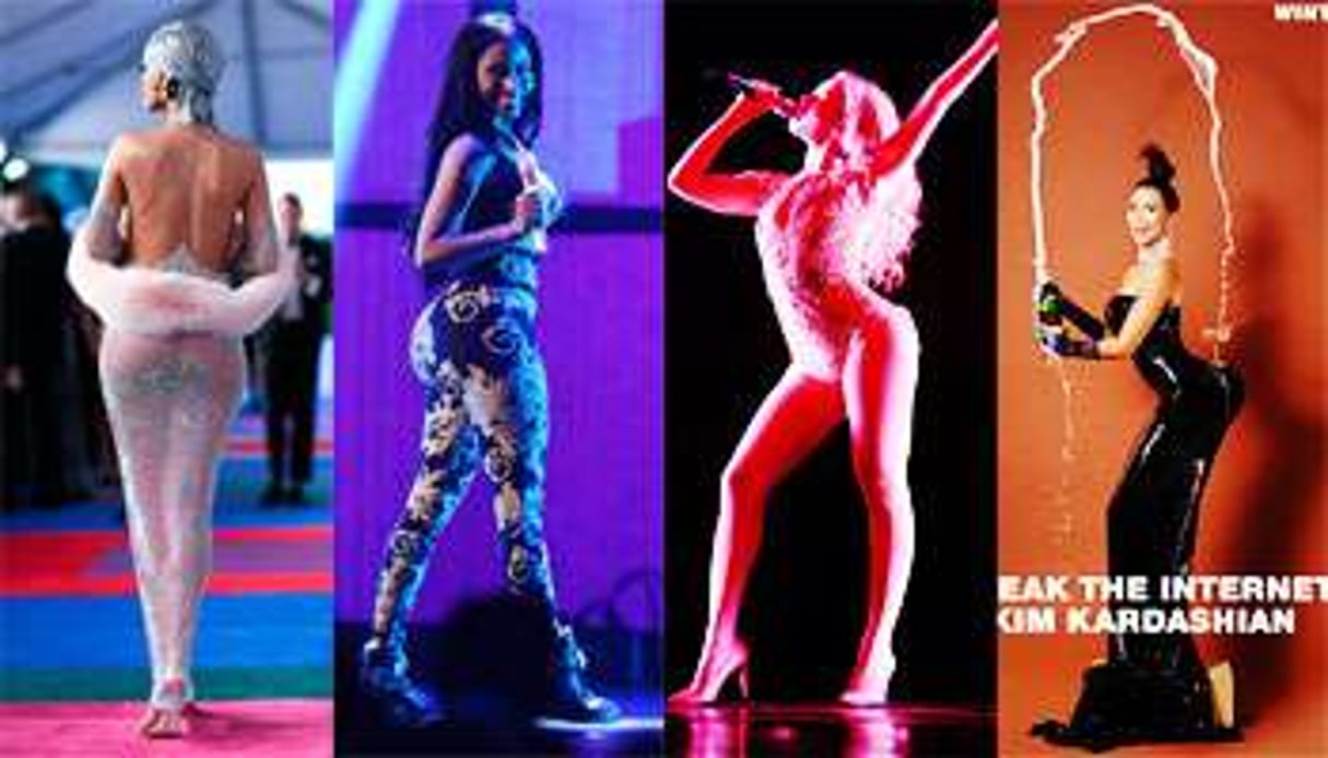Rihanna, Nicki Minaj, Beyoncé, Kim Kardashian : toujours très en formes. © Sipa