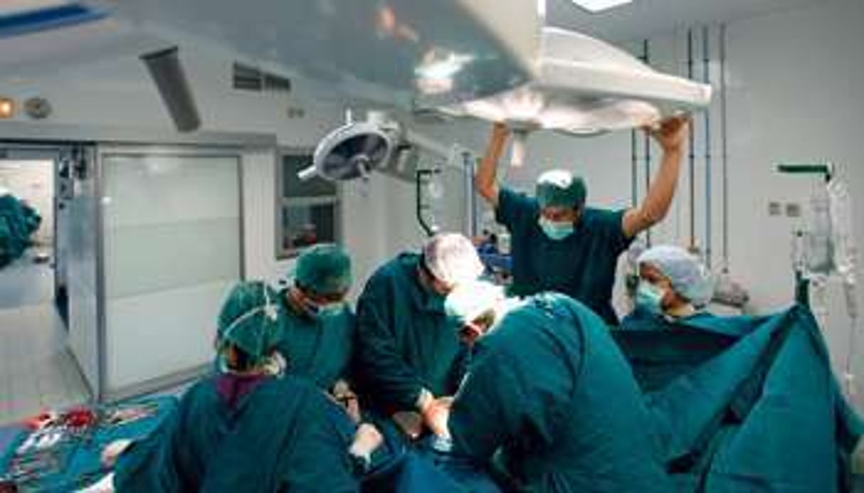 Un bloc opératoire à Tunis. © Ons Abid pour J.A.