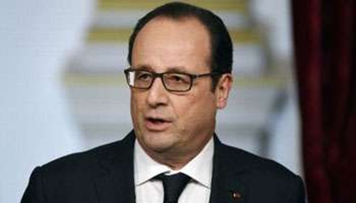 François Hollande, chef de l’État français. © AFP