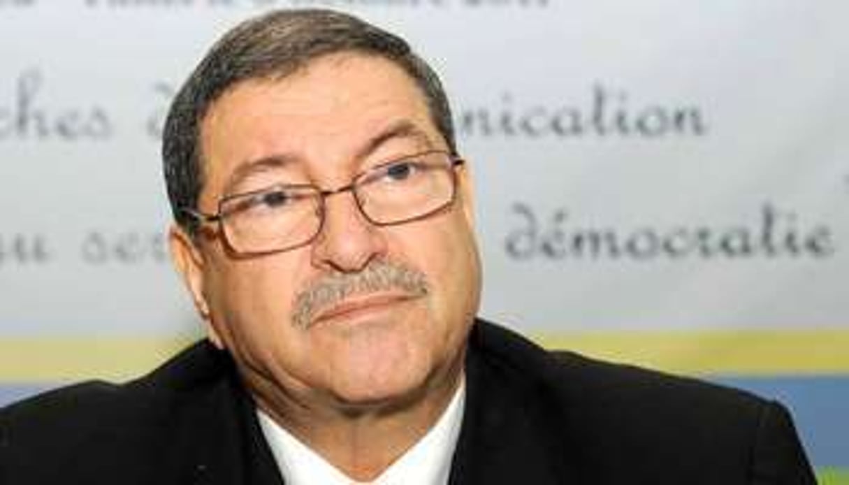 Habib Essid, le Premier ministre tunisien. © AFP