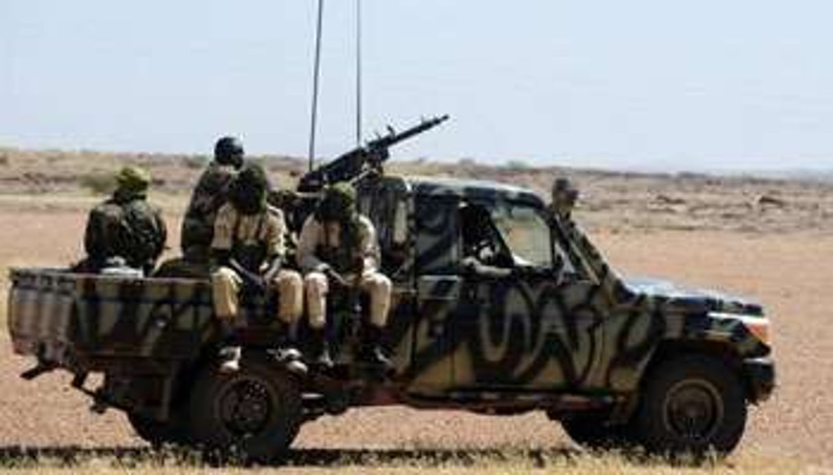 Des soldats nigériens en patrouille. © AFP