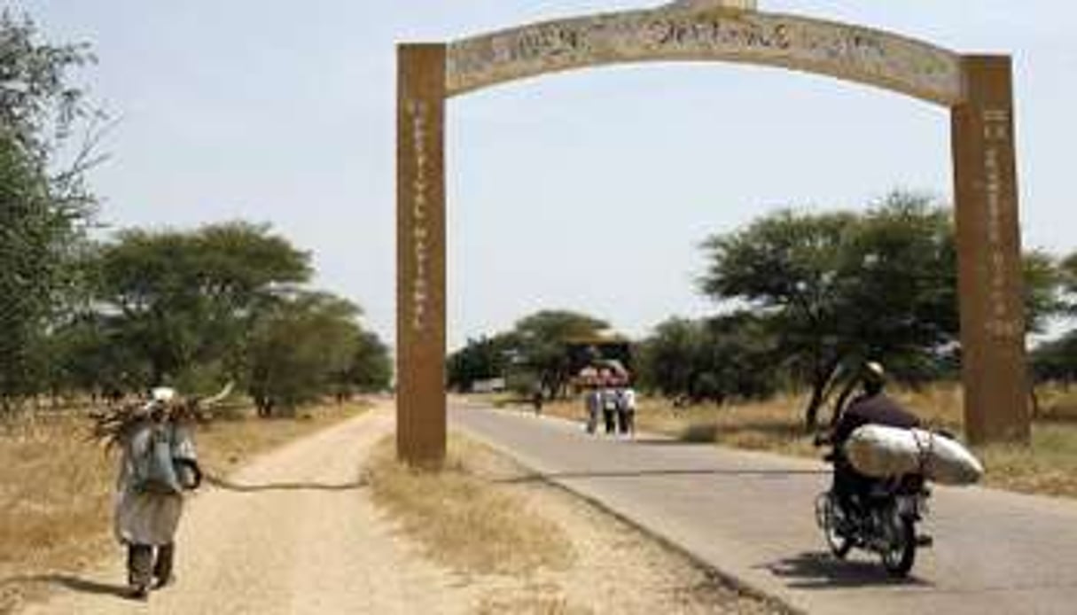 L’entrée de Diffa, au Niger, le 29 octobre 2006. © AFP