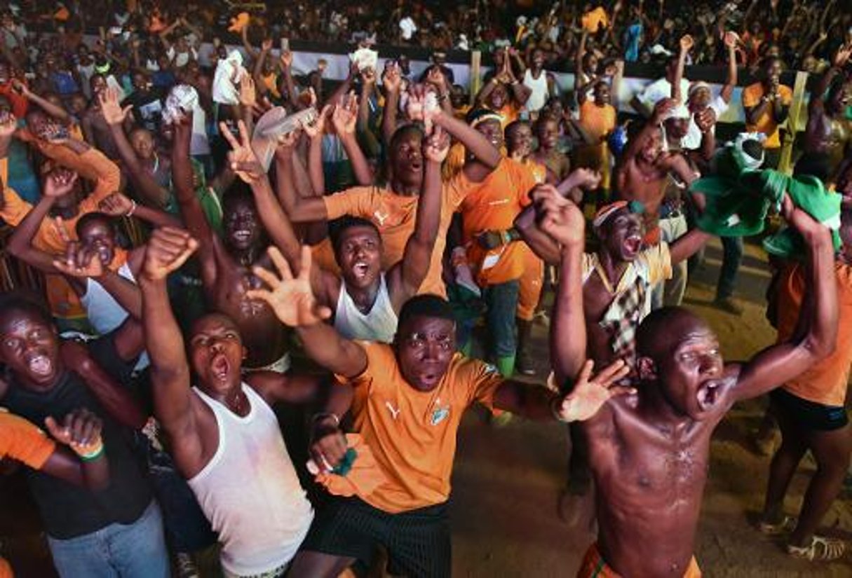 CAN-2015 : nuit de folie en Côte d’Ivoire après la victoire des Eléphants © AFP