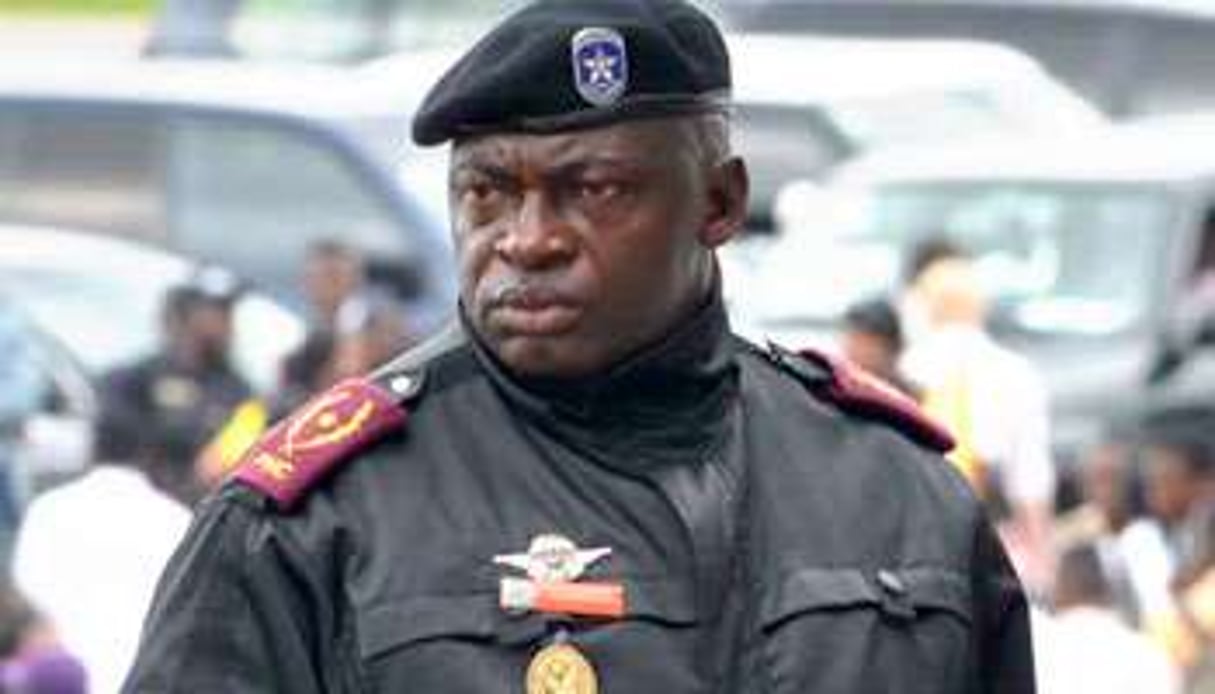 Célestin Kanyama est le chef de la police de Kinshasa. © DR
