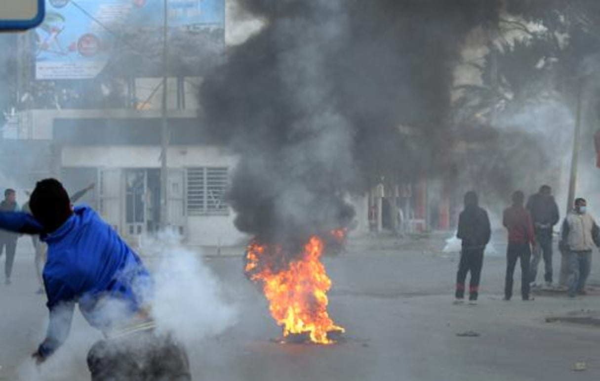 Tunisie: le sud du pays en grève après des heurts avec la police © AFP