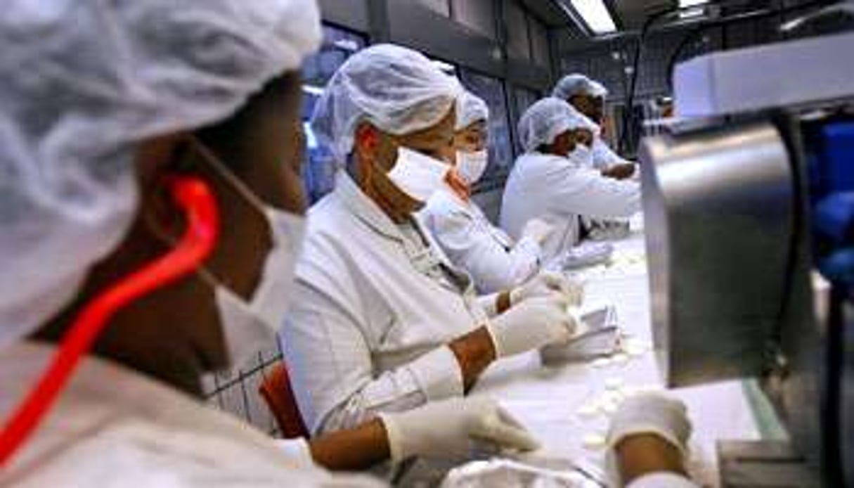Basé à Bombay, Cipla est l’un des leaders mondiaux de la production de médicaments génériques. © John McConnico/AP/Sipa