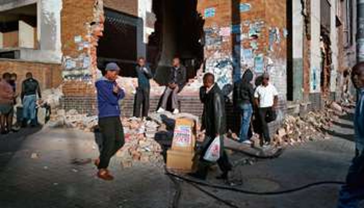 Le quartier de Hillbrow, à Johannesburg. © Pieter Hugo