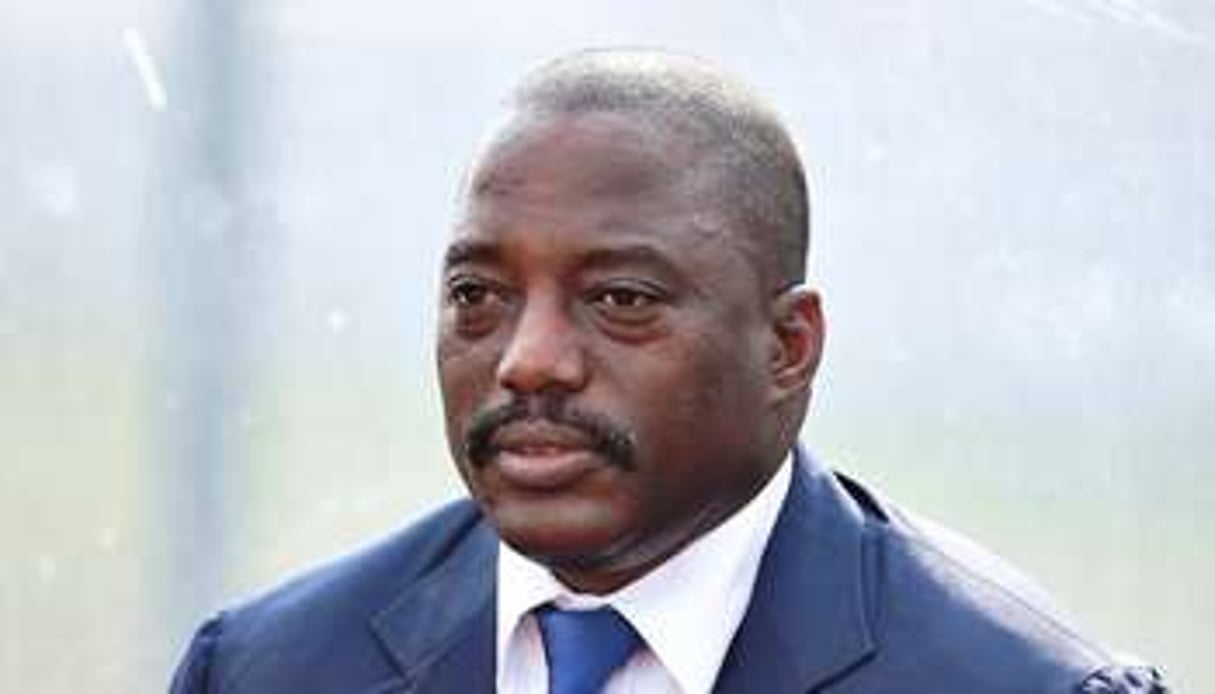 Joseph Kabila, le 3 février 2015 à Bata, en Guinée équatoriale. © AFP/Carl De Souza