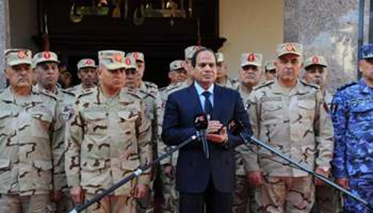 Le président égyptien Abdel Fattah al-Sissi le 31 janvier au Caire. © AFP