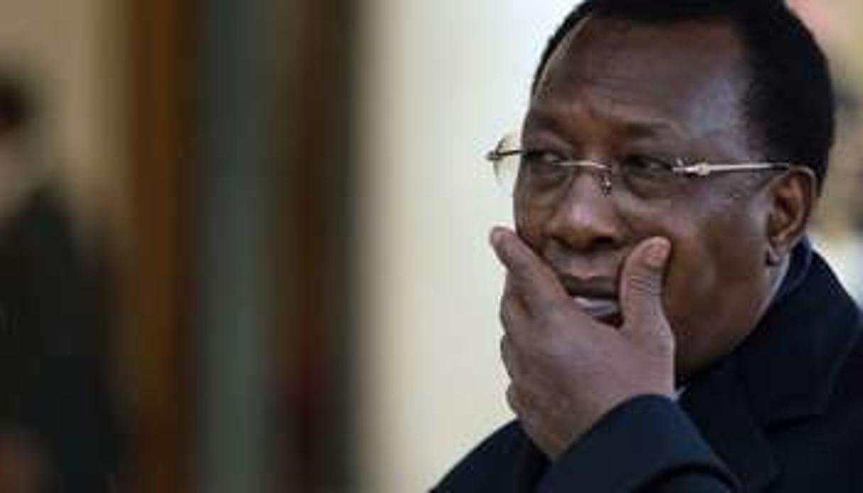 Le président tchadien, Idriss Déby Itno. © AFP