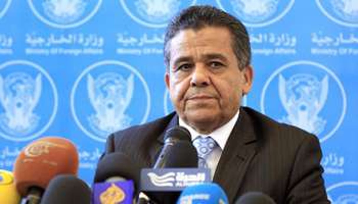 Le ministre libyen des Affaires étrangères Mohammed al-Dairi à Khartoum, le 4 décembre 2014. © AFP