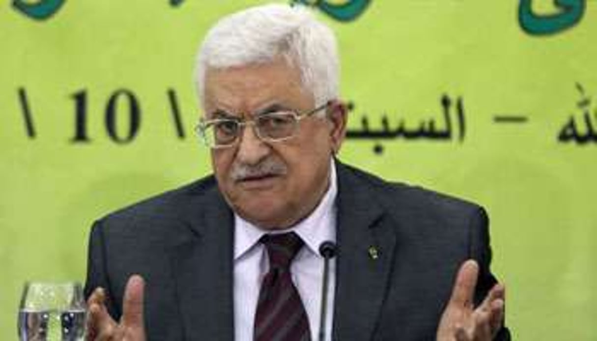 Le président palestinien Mahmoud Abbas. © Majdi Mohammed/AP