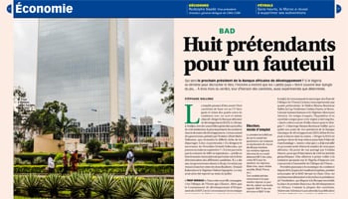 Les huit candidats devront présenter leur vision de la gouvernance de la Banque, le 27 mai prochain à Abidjan. © BAD