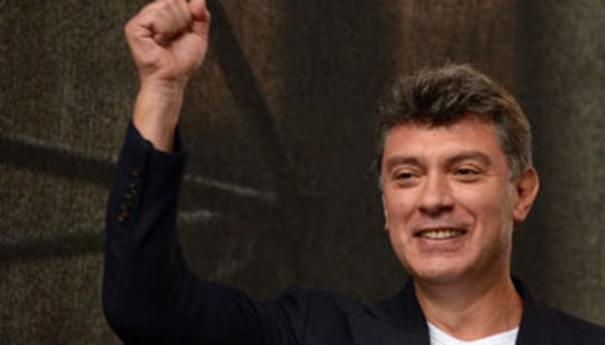 Boris Nemtsov, tué dans la nuit du 27 au 28 février. © KIRILL KUDRYAVTSEV / AFP