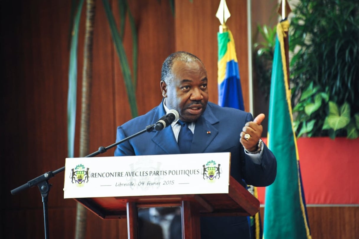 Le président Ali Bongo Ondimba a reçu les leaders de la majorité et de l’opposition, le 4 février, au Palais du bord de mer. © DCP Gabon