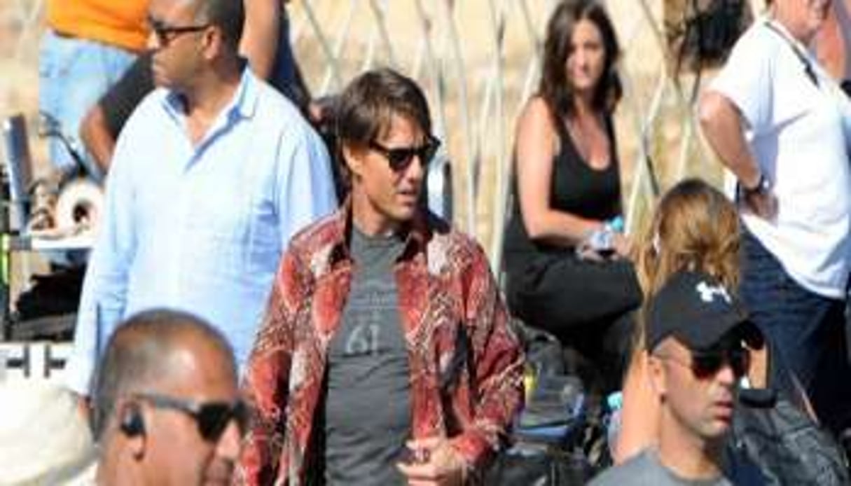 Tom Cruise lors du tournage de © AFP