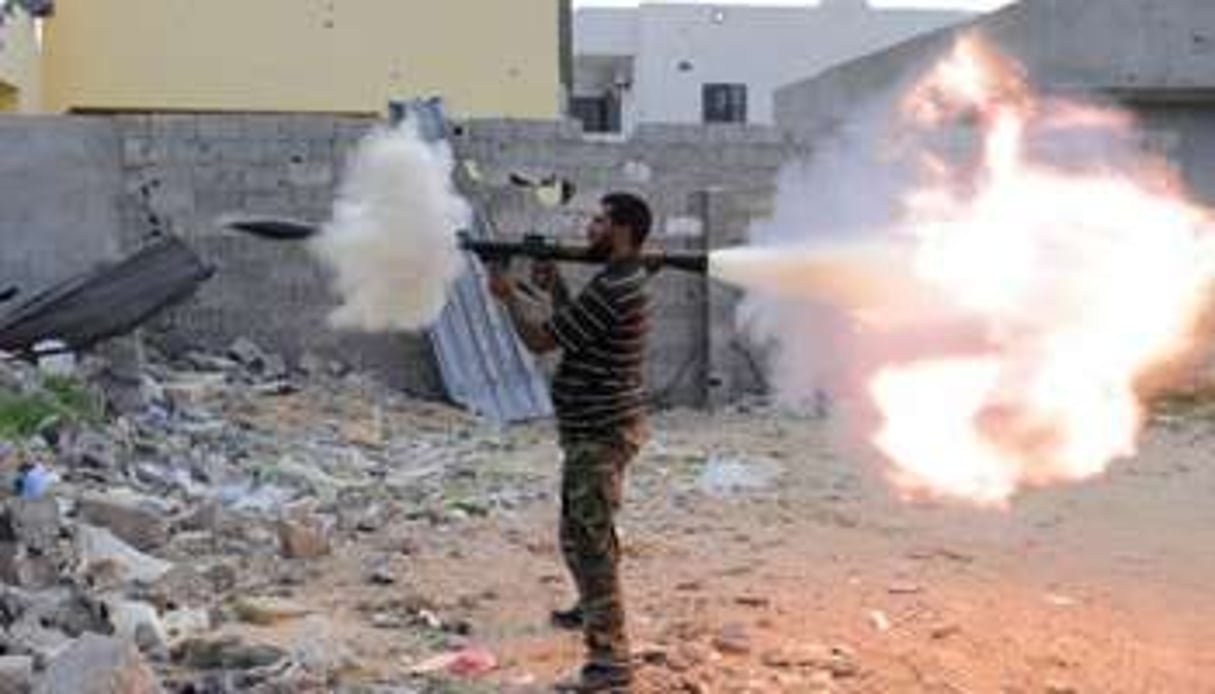 La ville de Syrte est le théâtre de violents combats depuis la chute de Kadhafi en 2011. © Archives / AFP