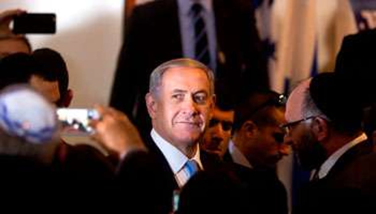Netanyahou pourrait voir son rêve de décrocher un quatrième mandat partir en fumée. © Menahem Kahana/AFP