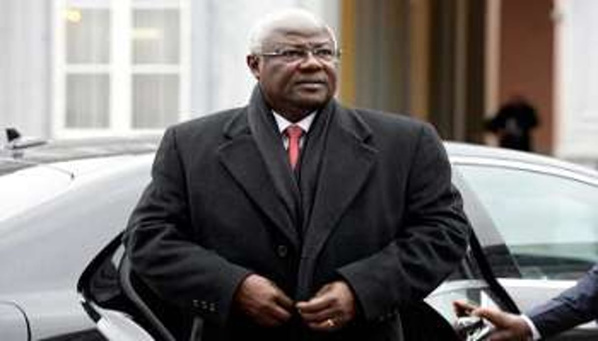 Le président Ernest Bai Koroma en mars 2015 à Bruxelles © Thierry Charlier/AFP