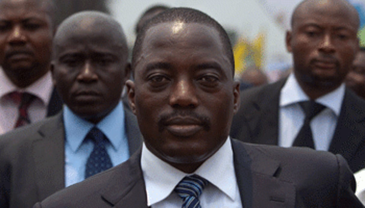 Le président Joseph Kabila. © AFP/Gwenn DUBOURTHOUMIEU