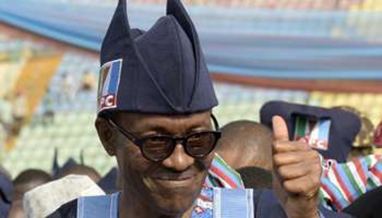 Le candidat Muhammadu Buhari,le 30 janvier 2015. © AFP