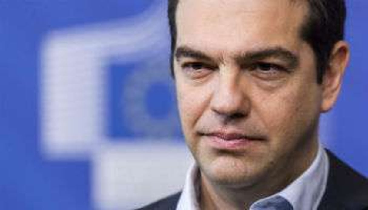 Alexis Tsipras souhaite que lui soient versées des réparations pour les exactions nazies © Geert Vanden Wijngaert/AP/SIPA