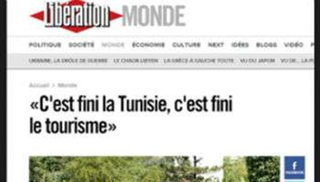 La dernière polémique est née d’un article de « Libération » sur l’attaque du Bardo. © DR