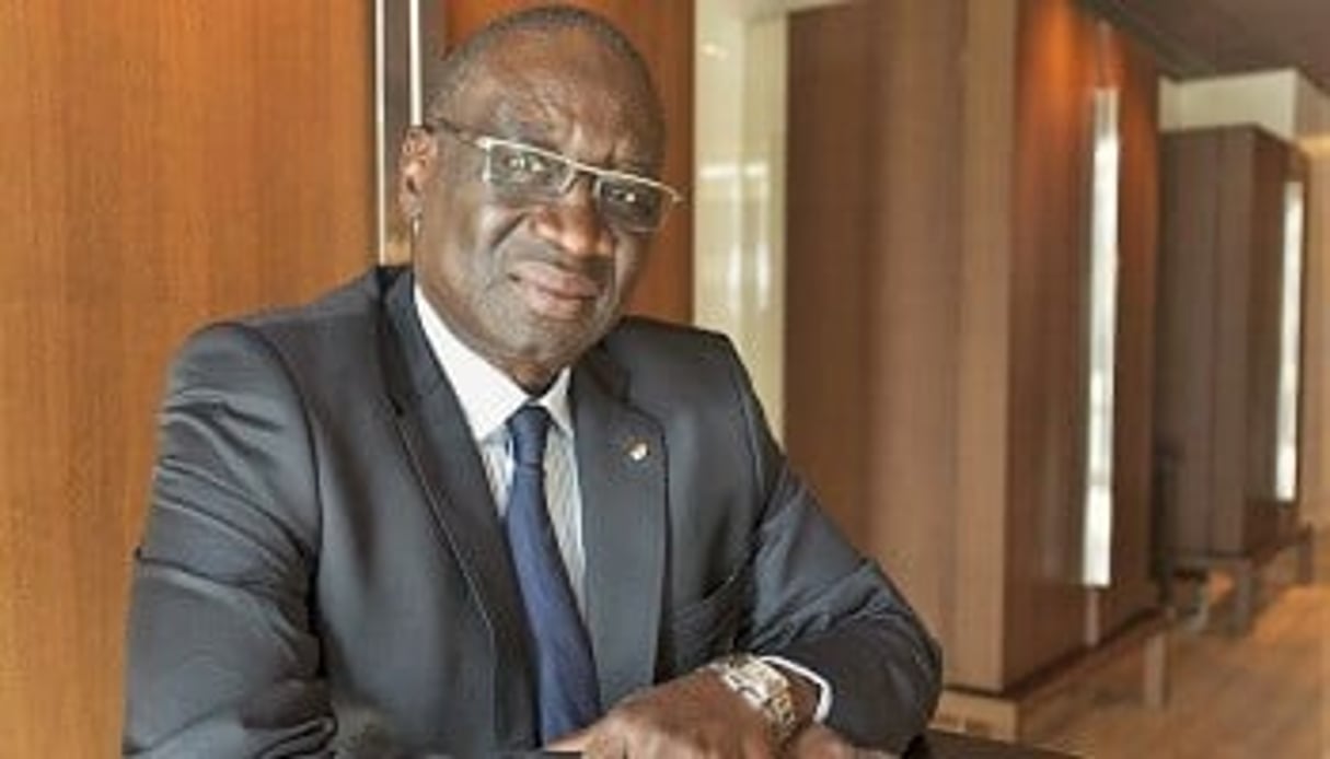 Mamady Sanoh, président du conseil d’administration d’Air Burkina. © Jacques Torregano/ The CEO Forum / J.A
