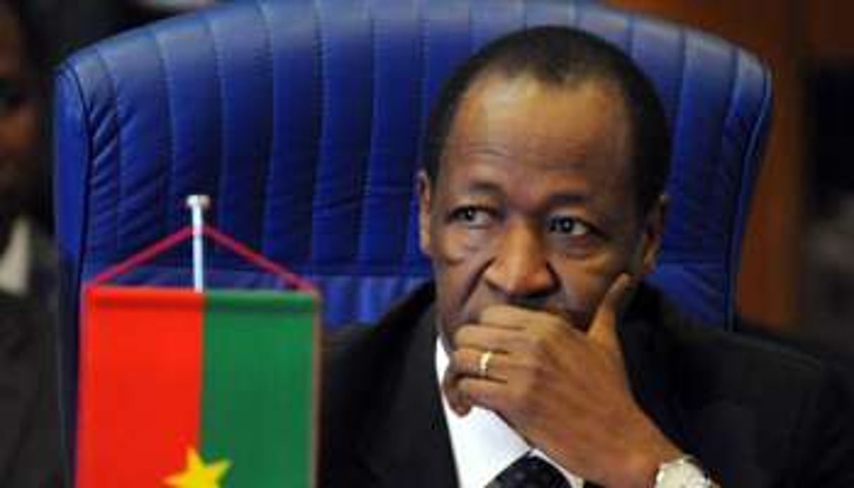 L’ex-président burkinabè, Blaise Compaoré, renversé le 31 octobre 2014. © AFP