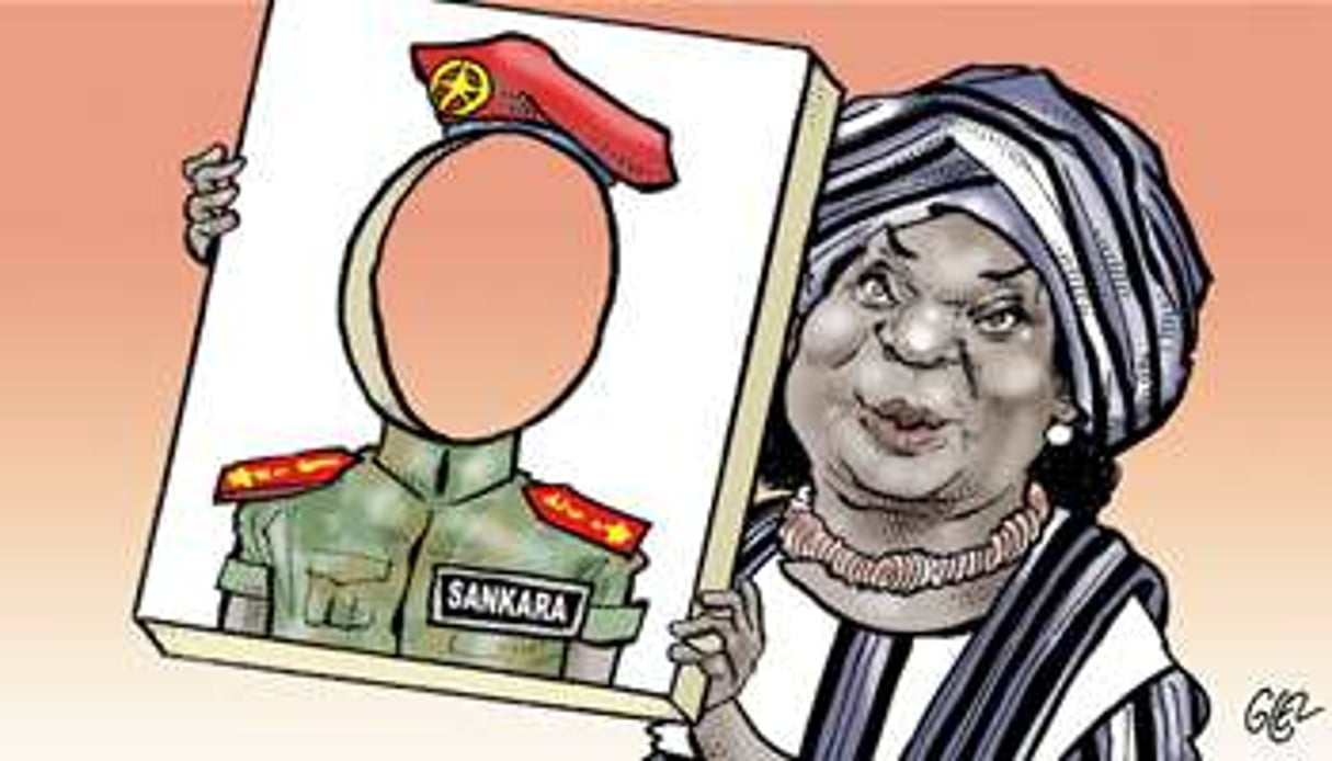Mariam Sankara a annoncé à plusieurs proches son intention de revenir au Burkina Faso. © Glez/J.A.