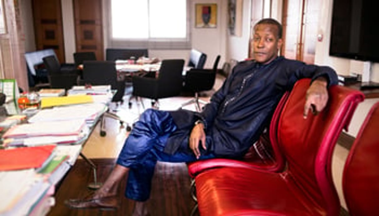 Oumar Sow est le président du directoire de la Compagnie sahélienne d’entreprises. © Sylvain Cherkaoui pour J.A