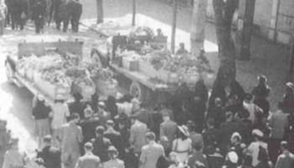Le 8 mai 1945, les forces coloniales répriment violemment une manifestation à Sétif. © D.R.
