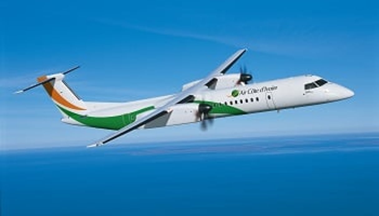 Air Côte d’Ivoire a commandé deux Bombardier Q400. © Bombardier