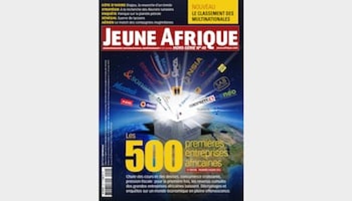 La couverture du hors-série de Jeune Afrique. © JA
