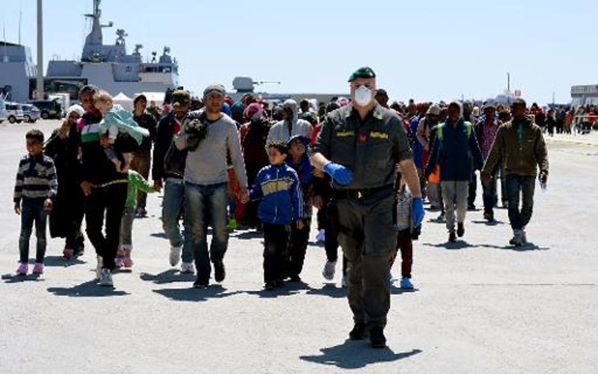 Migrants: l’UE se met en ordre de bataille contre les « esclavagistes » © AFP
