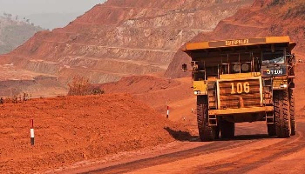La mine de Tonkolili est l’un des gisements de fer les plus importants en Afrique. © African Minerals