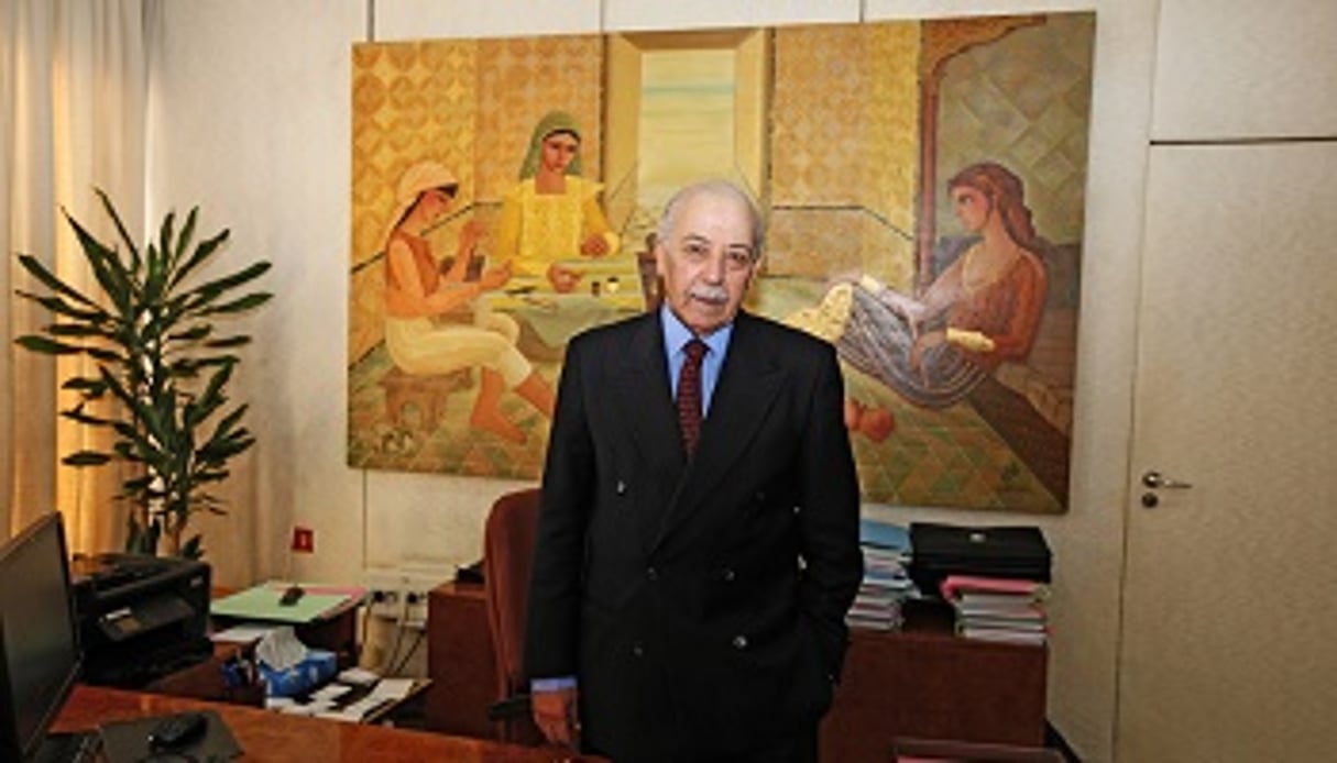 Chedly Ayari est le gouverneur de la Banque centrale de la Tunisie. © Onis Abid pour J.A.