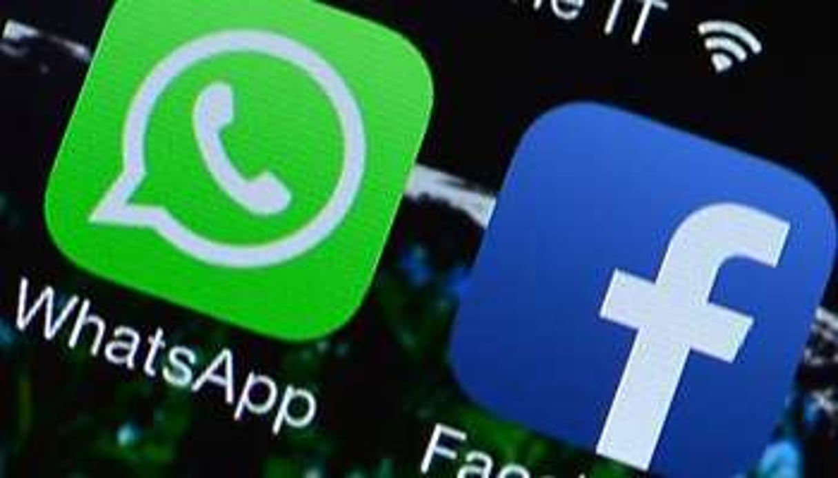 Facebook, Twitter et Whatsapp sont les réseaux sociaux les plus utilisés. © Gabriel Bouys/AFP