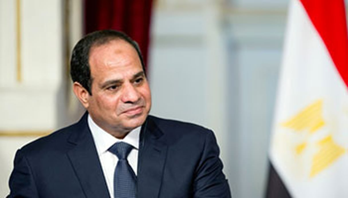Le président égyptien al-Sissi. © Alain Jocard/AFP