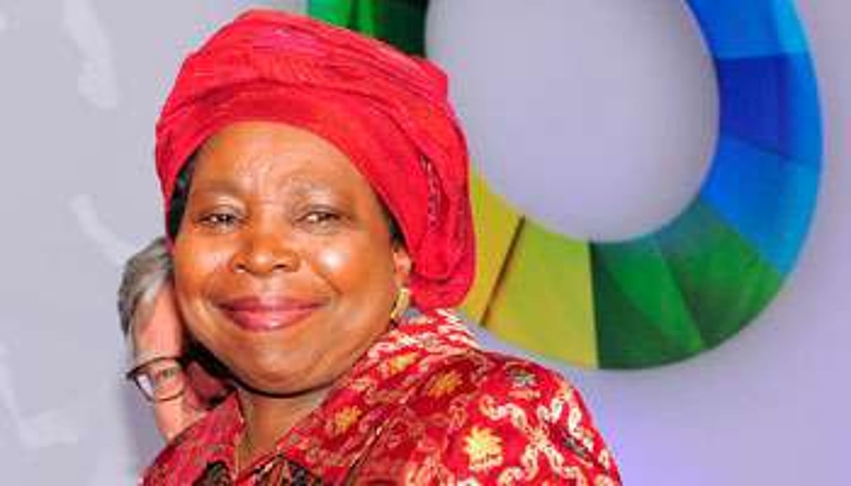 Nkosazana Dlamini-Zuma, la président de la commission de l’UA. © Georges Gobet-AFP