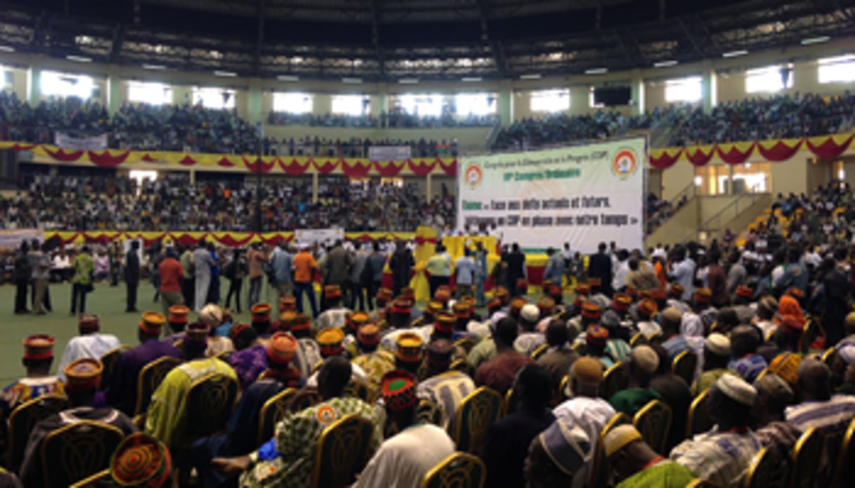 Environ 5 000 personnes étaient présentes au sixième congrès du CDP, le 9 mai à Ouagadougou. © Benjamin Roger/J.A.
