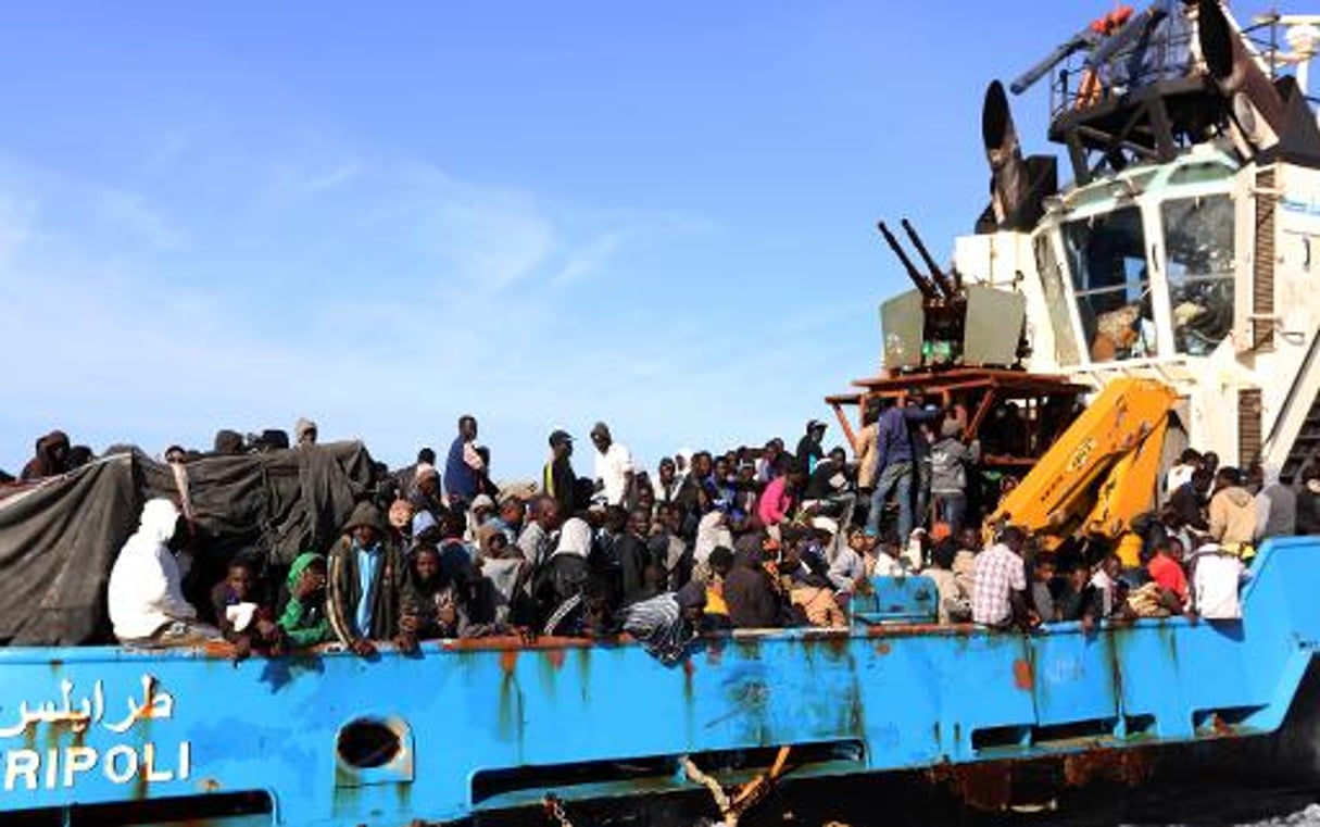 Libye: mobilisation européenne contre les passeurs de migrants © AFP