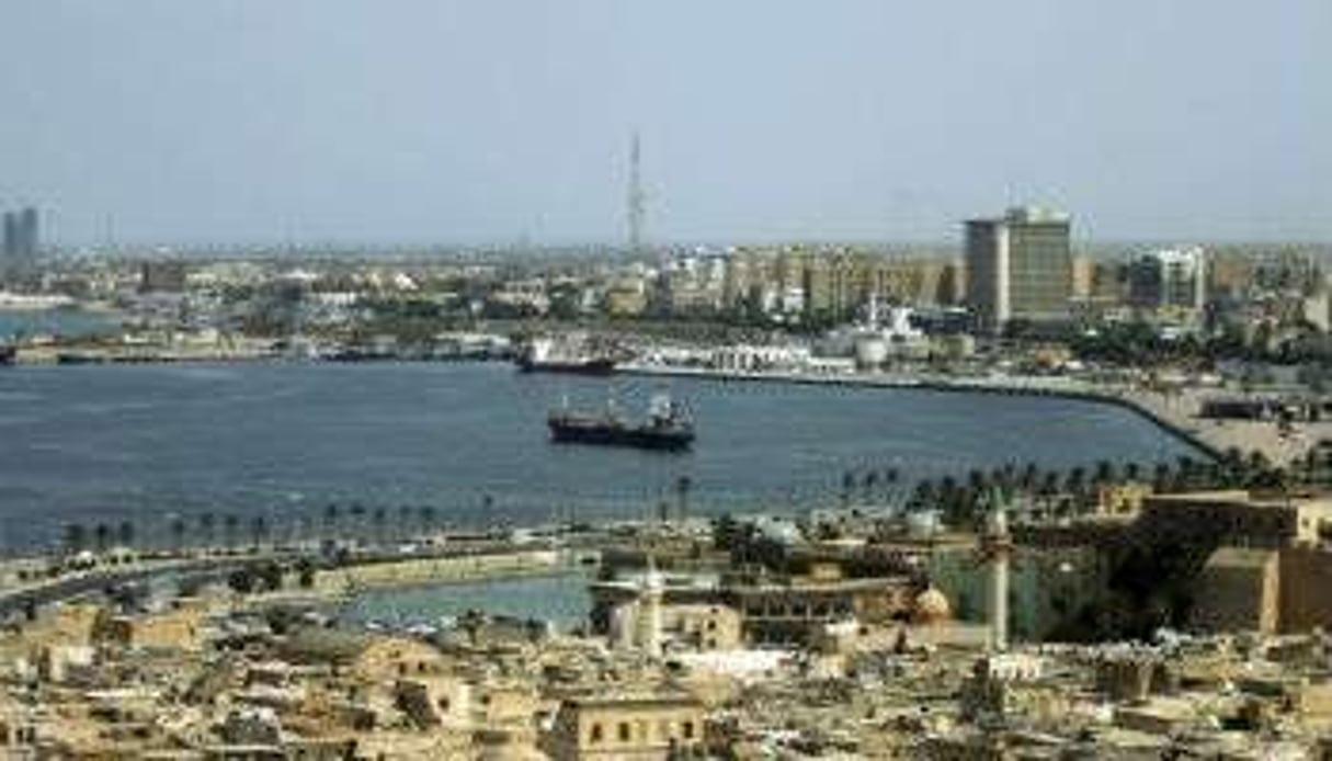 Le port de Tripoli. © Patrick Baz/AFP
